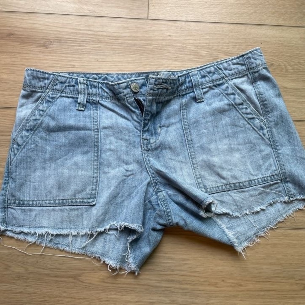 Lot of 5 Old Navy and Gap Denim Shorts and Mini Skirt Size 6 Medium Light White - Picture 9 of 16